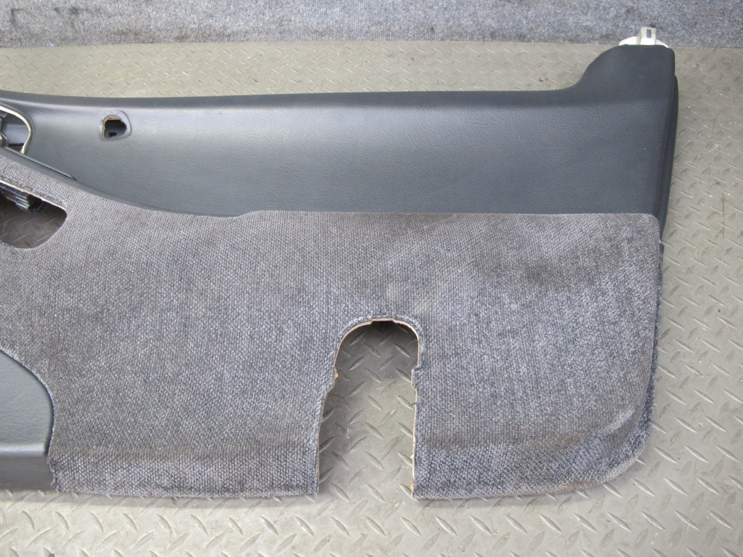 90-93 Nissan Z32 300ZX 2+0 Right Interior Door Panel w Handle & Trim Set OEM