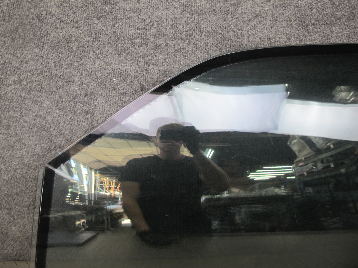 96-99 Mercedes W140 C140 Cl-class Coupe Left Door Glass Window OEM