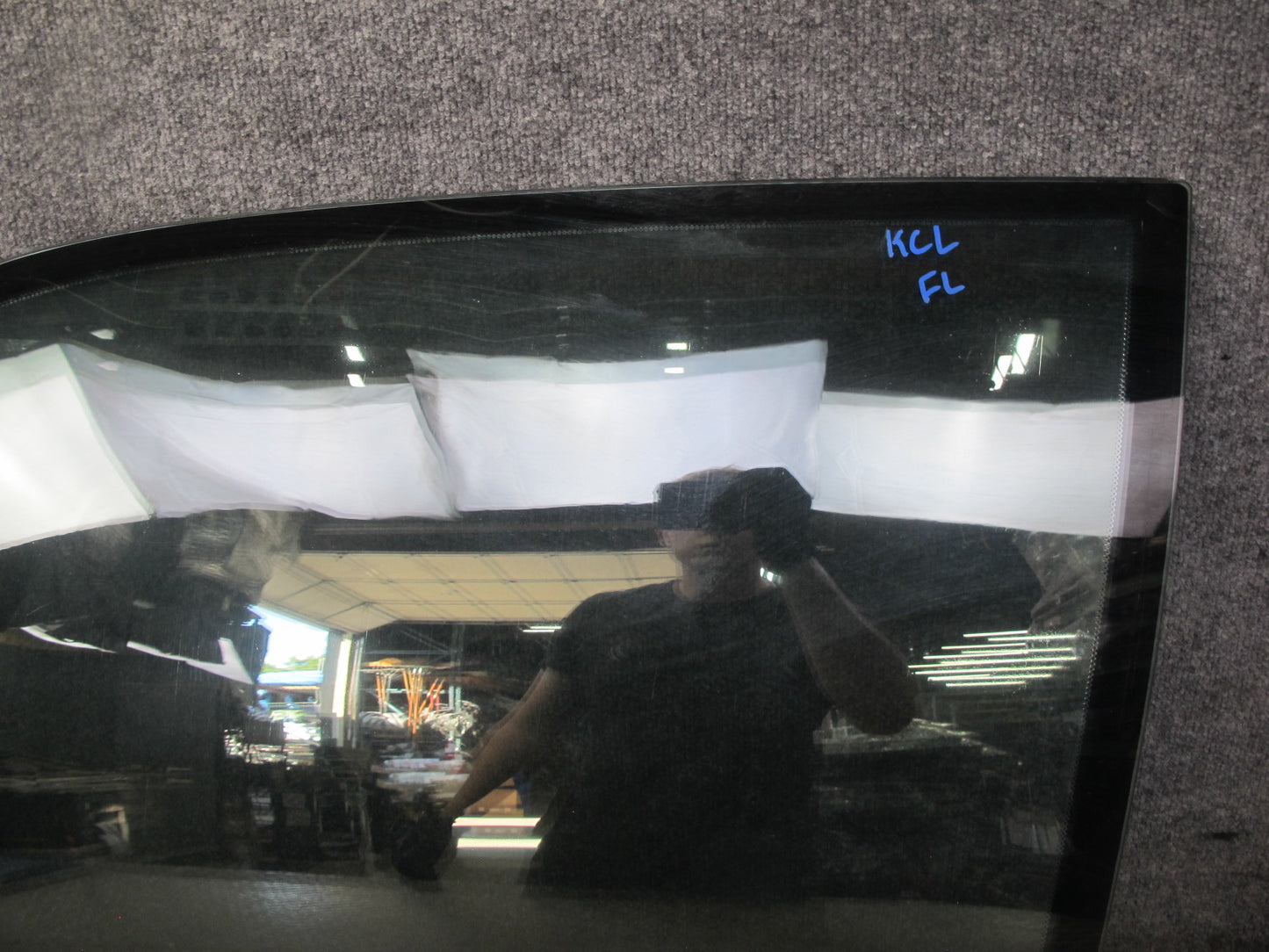 96-99 Mercedes W140 C140 Cl-class Coupe Left Door Glass Window OEM