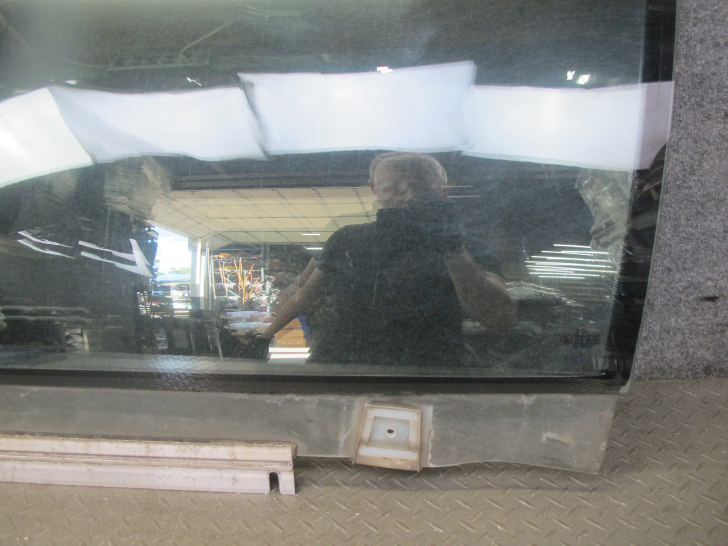 96-99 Mercedes W140 C140 Cl-class Coupe Left Door Glass Window OEM