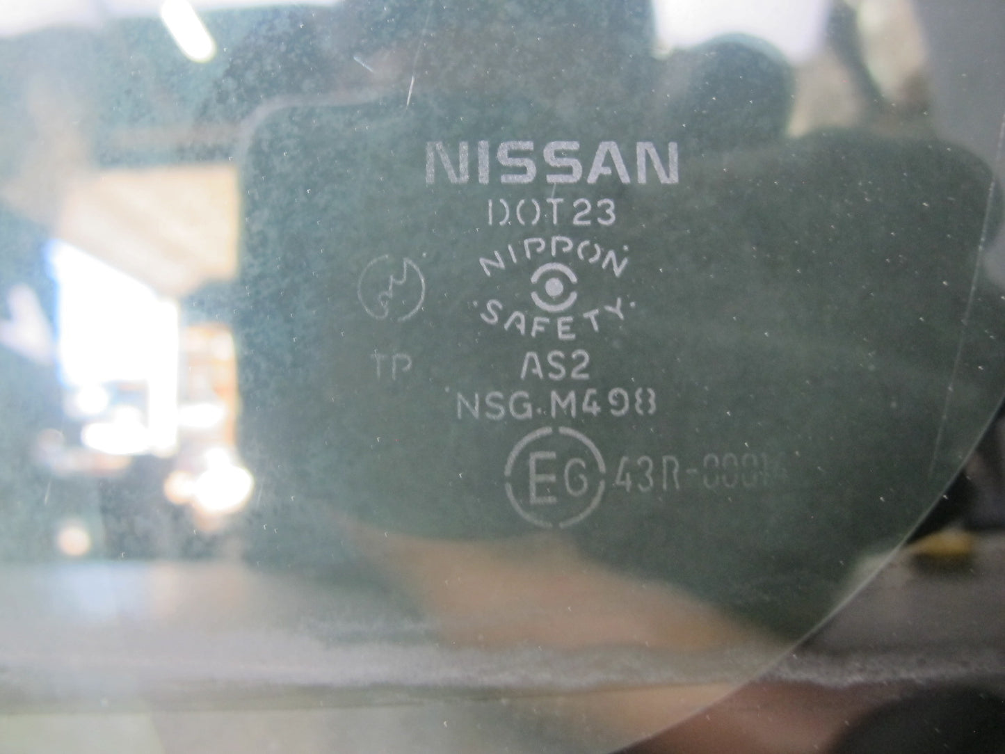90-95 Nissan Z32 300ZX Coupe 2+0 Left Driver Door Glass Window OEM