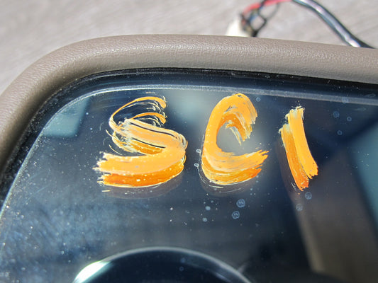 96-00 Lexus JZZ31L SC400 SC300 Auto Dimming Interior Rear View Mirror Brown OEM