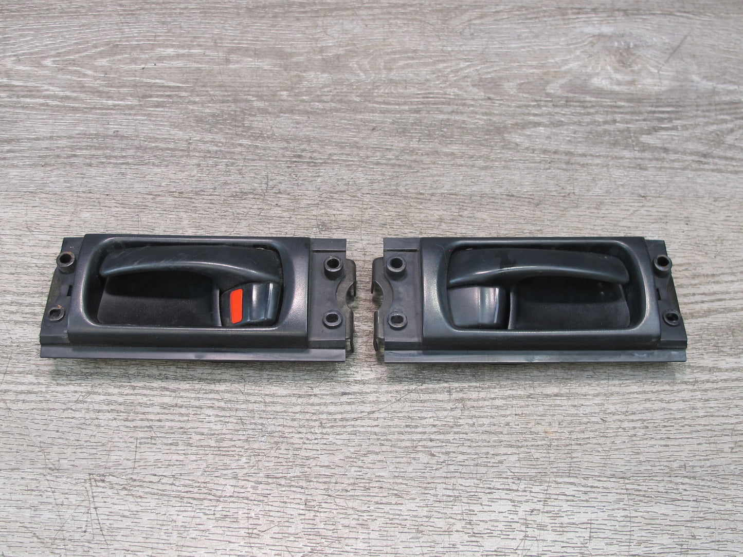 95-00 Lexus JZZ31L SC400 SC300 Left & Right Door Interior Handle Set Black OEM