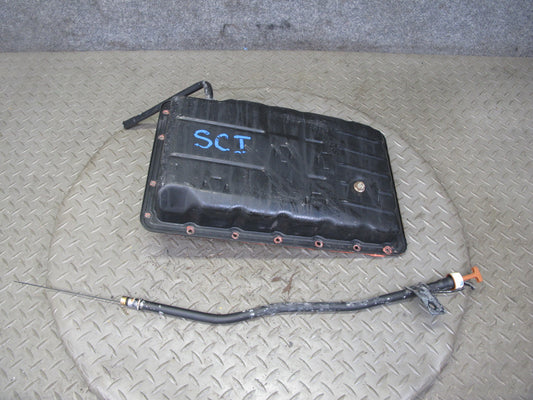 98-00 Lexus JZZ31L SC300 A340E A/T Automatic Transmission Oil Pan w Dipstick OEM