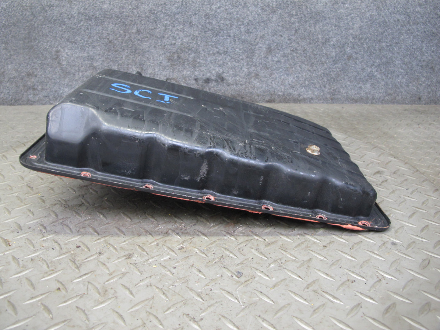 98-00 Lexus JZZ31L SC300 A340E A/T Automatic Transmission Oil Pan w Dipstick OEM