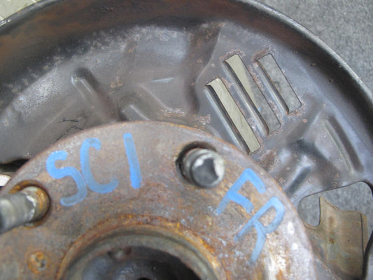 92-00 Lexus JZZ31L SC400 SC300 RWD Front Right Spindle Knuckle Wheel Hub OEM