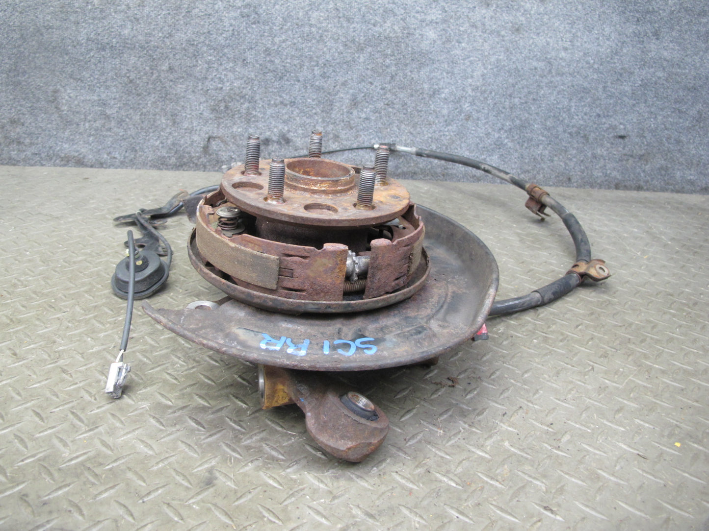 92-00 Lexus JZZ31L SC400 SC300 RWD Rear Right Spindle Knuckle Wheel Hub OEM