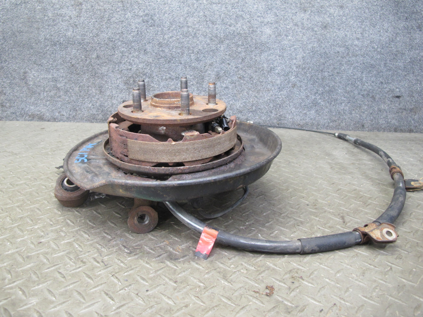 92-00 Lexus JZZ31L SC400 SC300 RWD Rear Right Spindle Knuckle Wheel Hub OEM