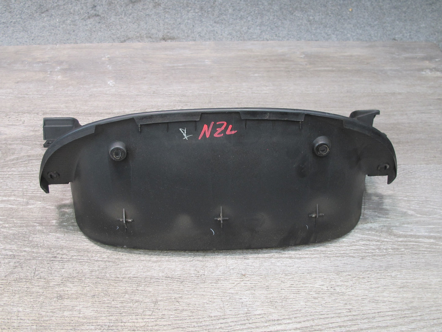90-96 Nissan Z32 300ZX Instrument Cluster Speedometer Trim w Mount Bracket OEM