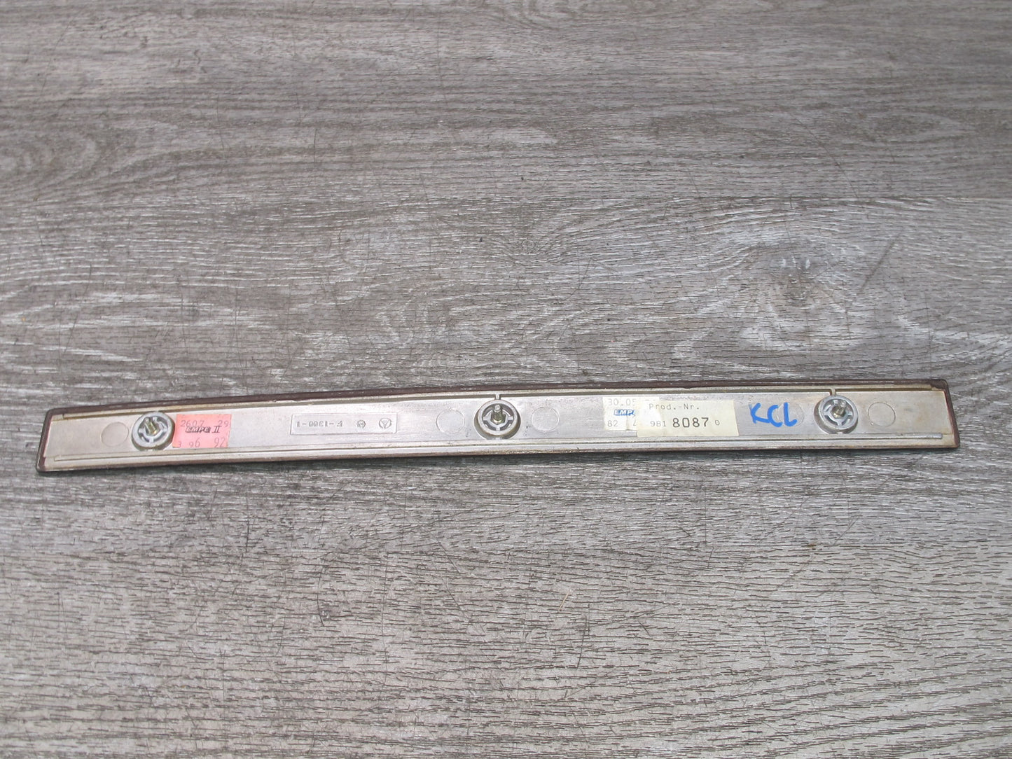 96-99 Mercedes W140 C140 Cl-class Set of 4 Dash Wood Trim Bezel Cover Panel OEM