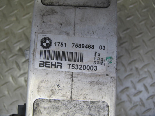 2010-2014 BMW E70 E71 X5M X6M 4.4L Left Intercooler Unit 7589468