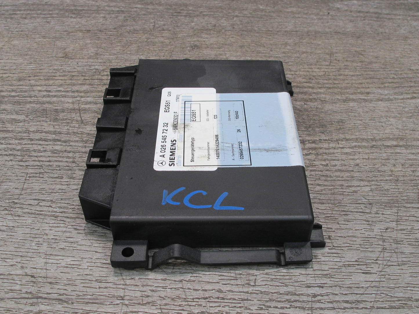 96-98 Mercedes W140 C140 Cl-class Transmission Control Module 0265457232 OEM