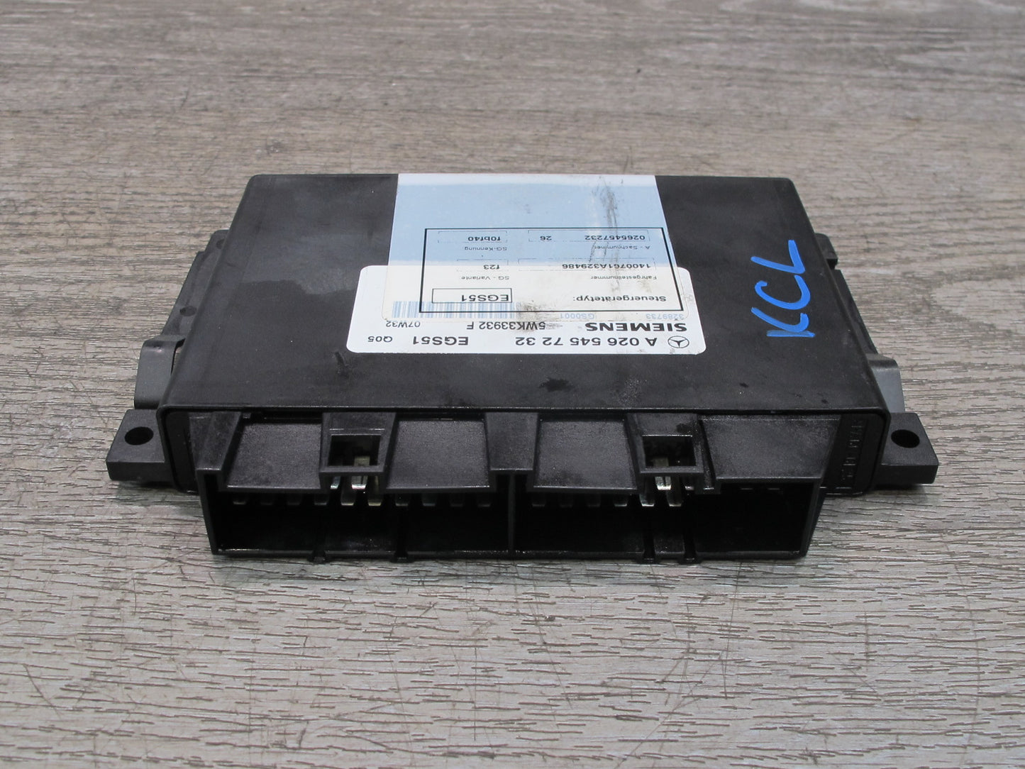 96-98 Mercedes W140 C140 Cl-class Transmission Control Module 0265457232 OEM