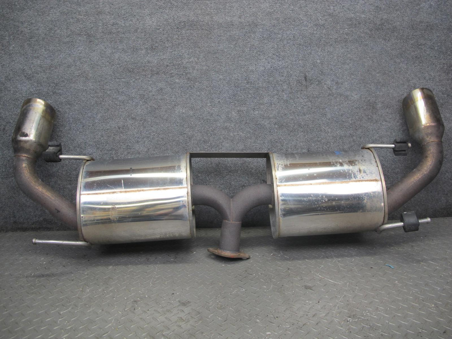 04-08 Mazda RX8 Rear Dual Exhaust Muffler Greddy