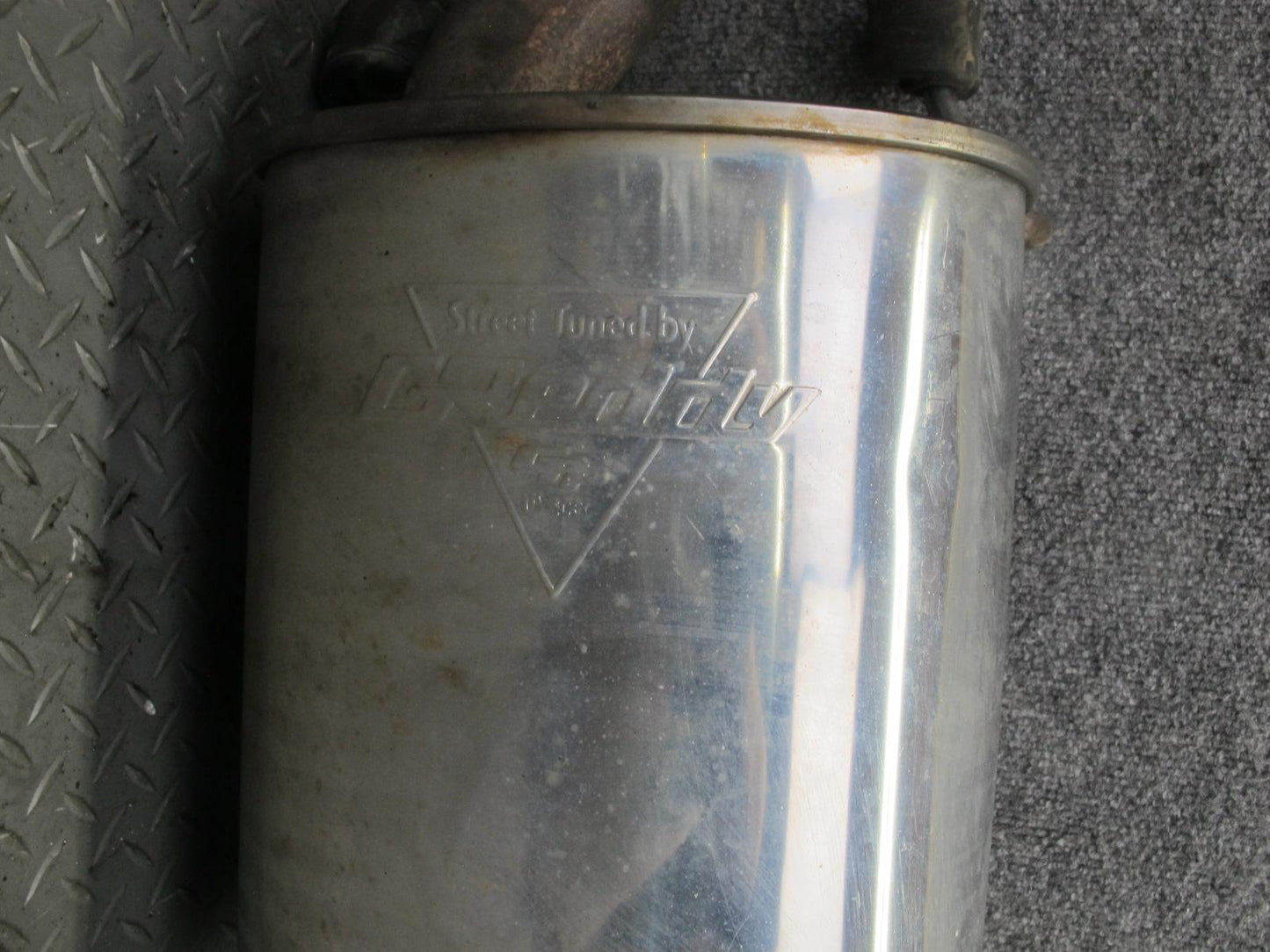 04-08 Mazda RX8 Rear Dual Exhaust Muffler Greddy