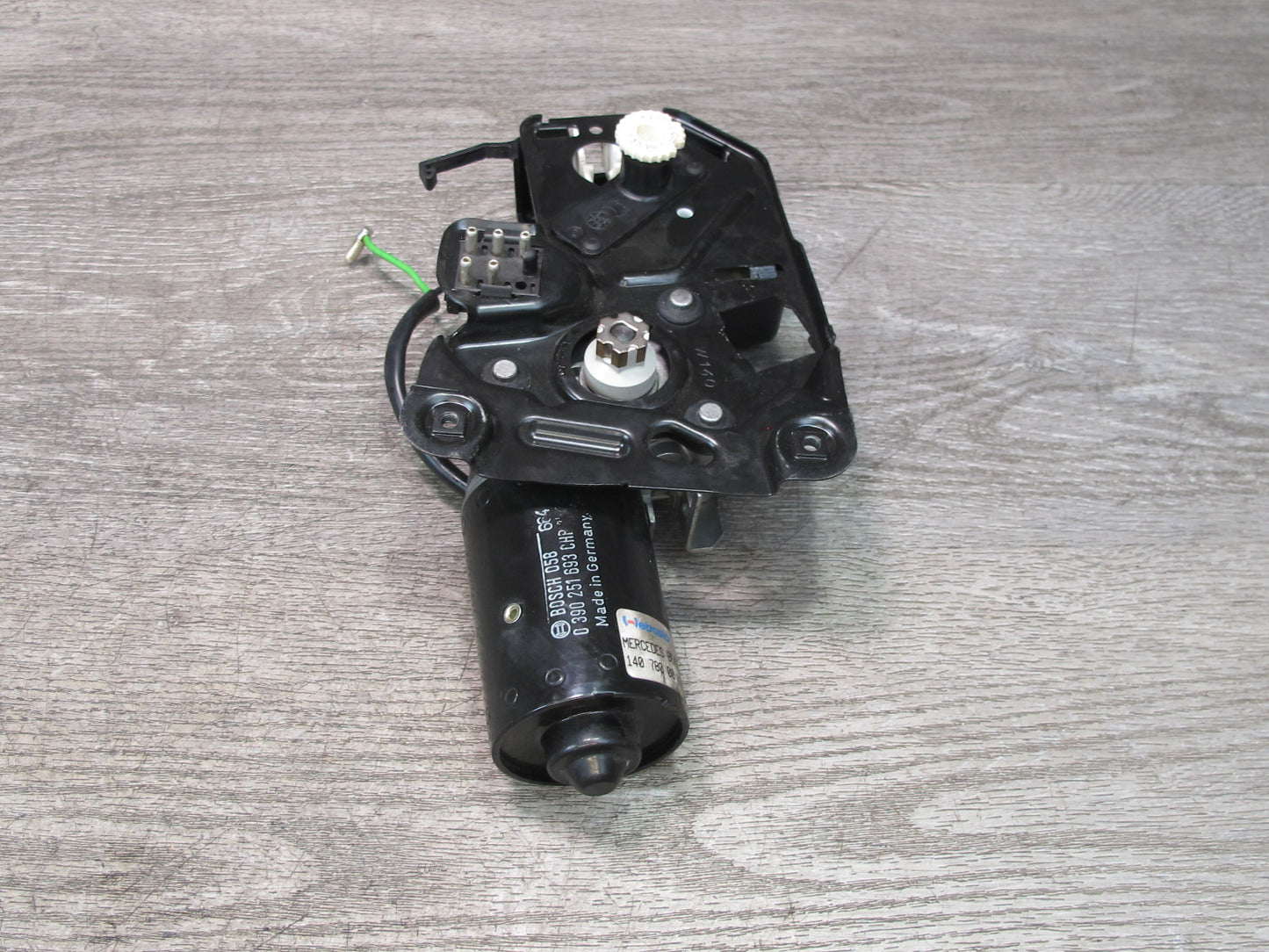 96-99 Mercedes W140 C140 CL Sunroof Motor Drive Unit w RELAY1407800007 OEM