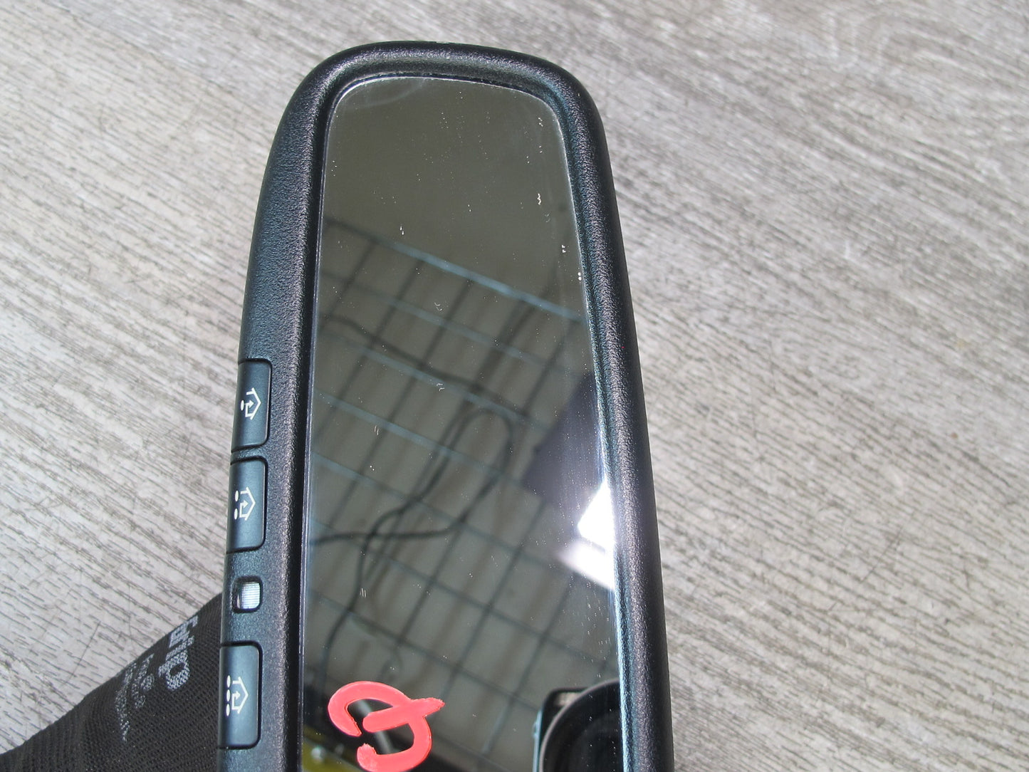 2011-2017 Infiniti QX56 QX80 Auto Dimming Interior Rear View Mirror W/ Homelink