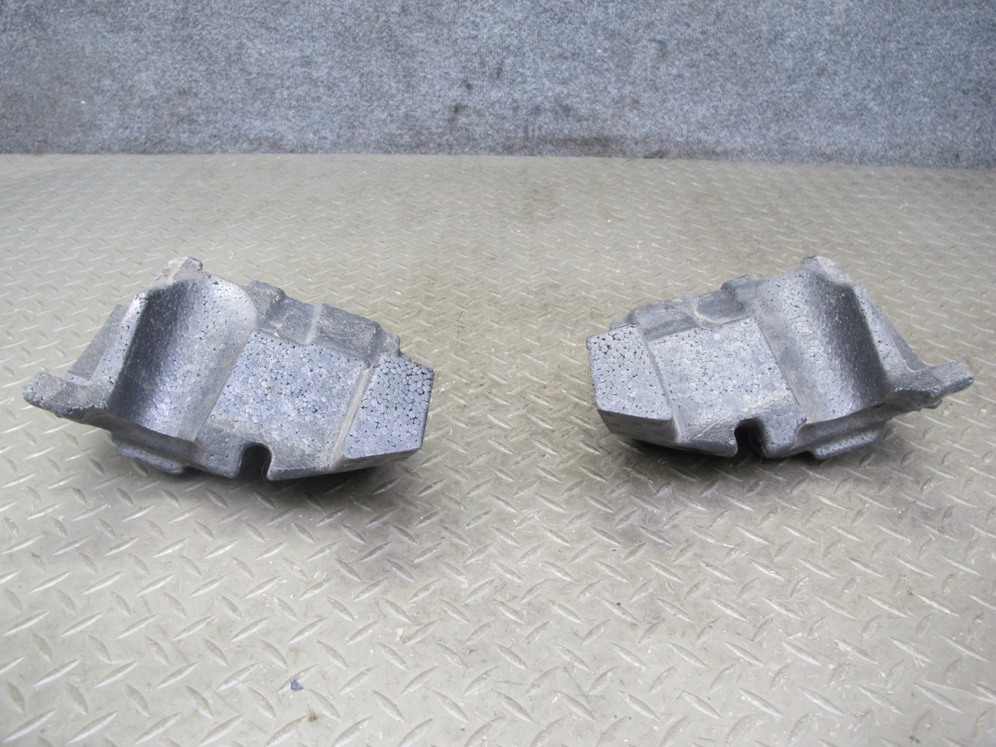 96-99 Mercedes W140 C140 CL Coupe Set of 4 Rear Bumper Impact Foam Insert OEM