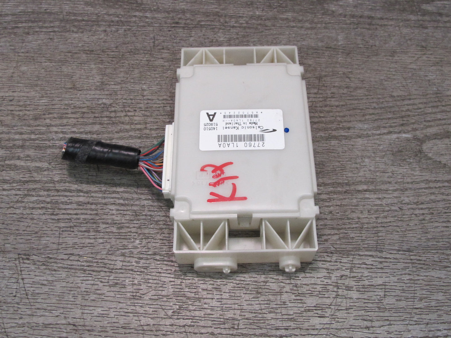 2011-2012 Infiniti QX56 A/C Climate Temperature Control Module 277601LA0A