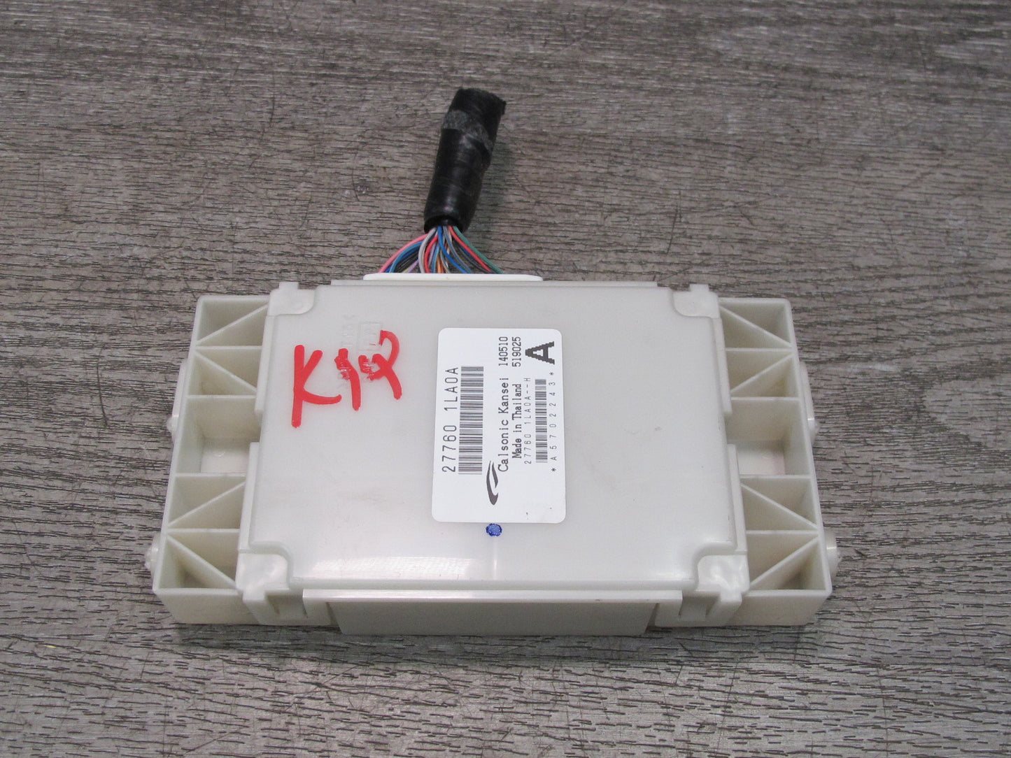 2011-2012 Infiniti QX56 A/C Climate Temperature Control Module 277601LA0A