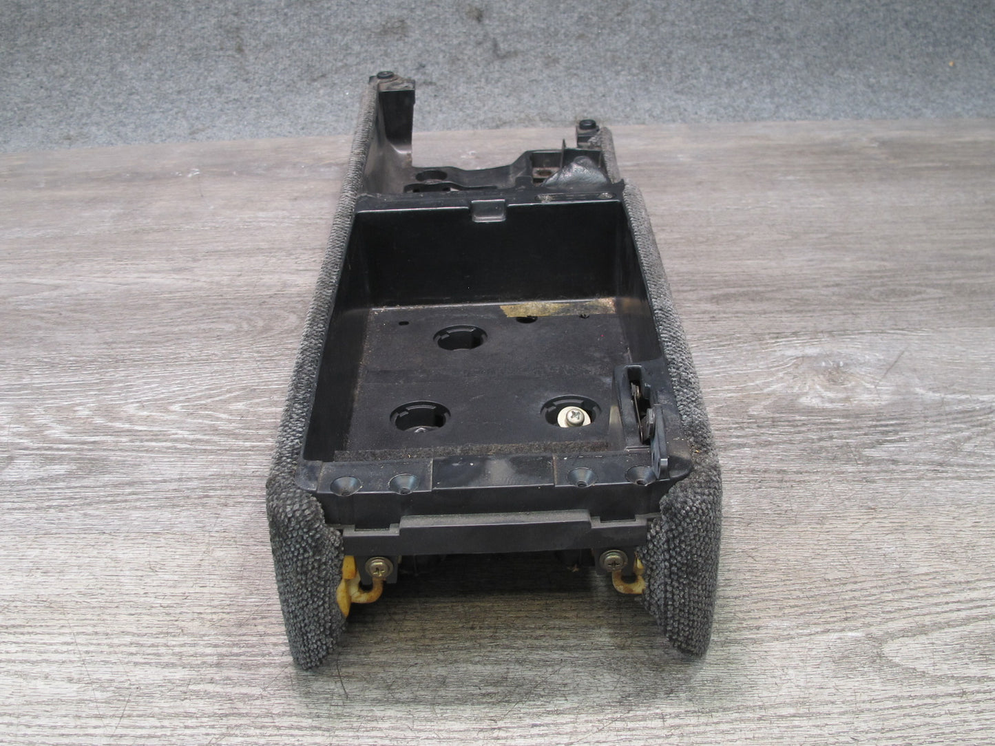 90-91 Nissan Z32 300ZX Coupe Center Console Trim Cover Panel Black OEM