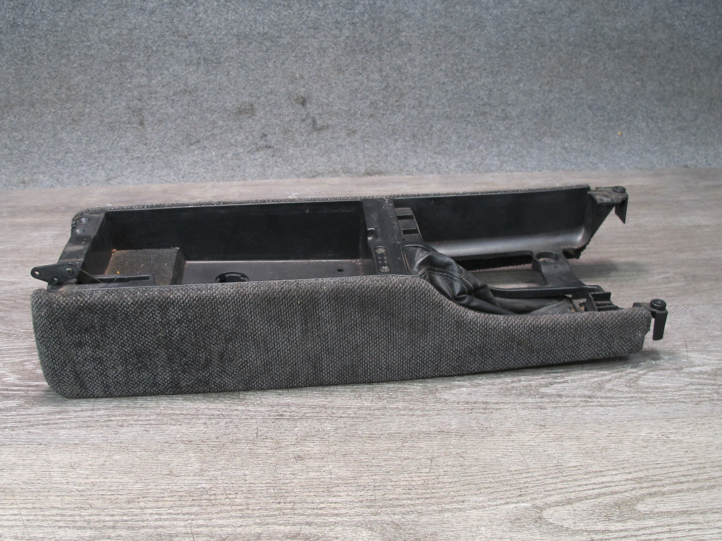 90-91 Nissan Z32 300ZX Coupe Center Console Trim Cover Panel Black OEM