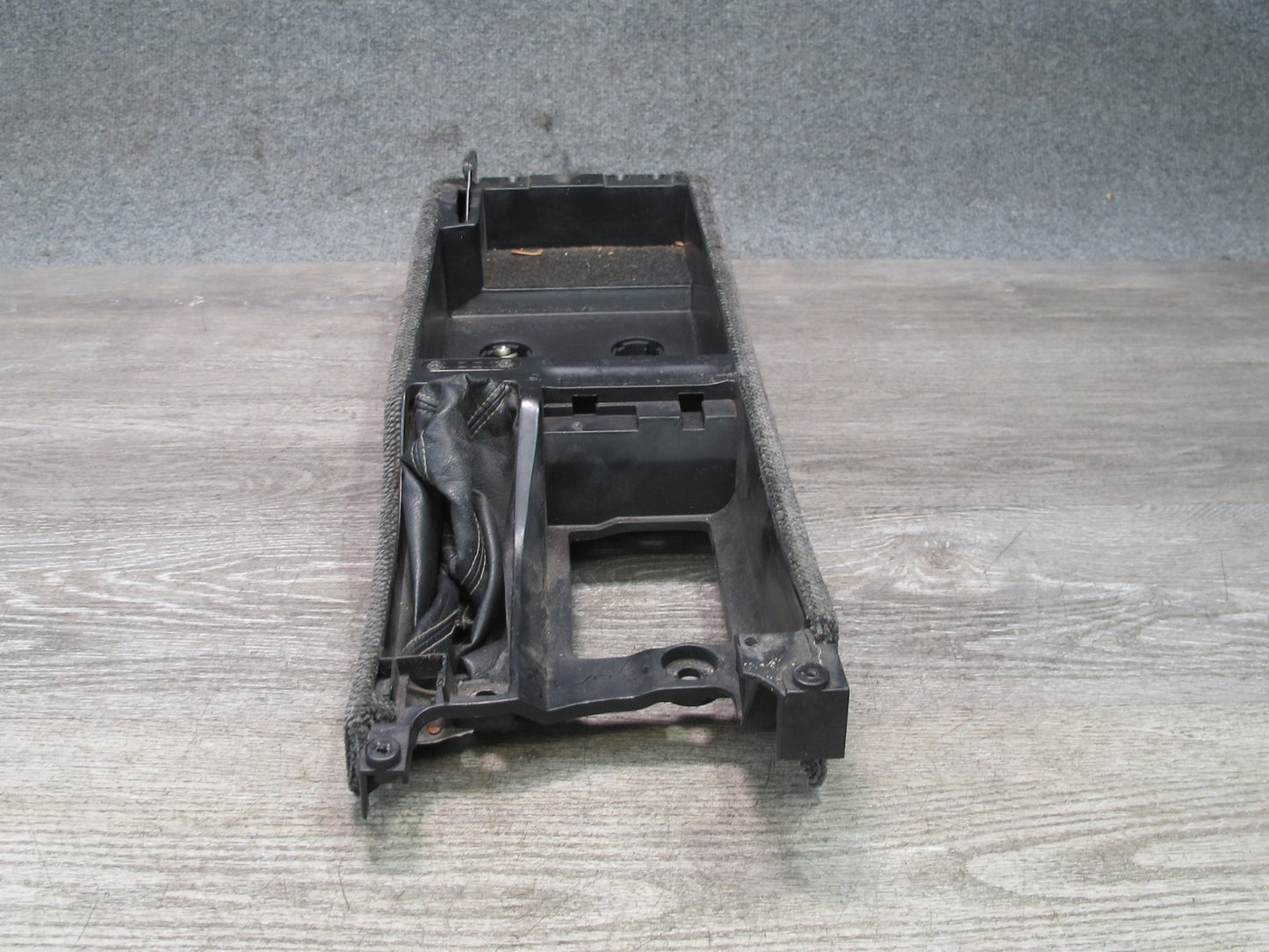90-91 Nissan Z32 300ZX Coupe Center Console Trim Cover Panel Black OEM