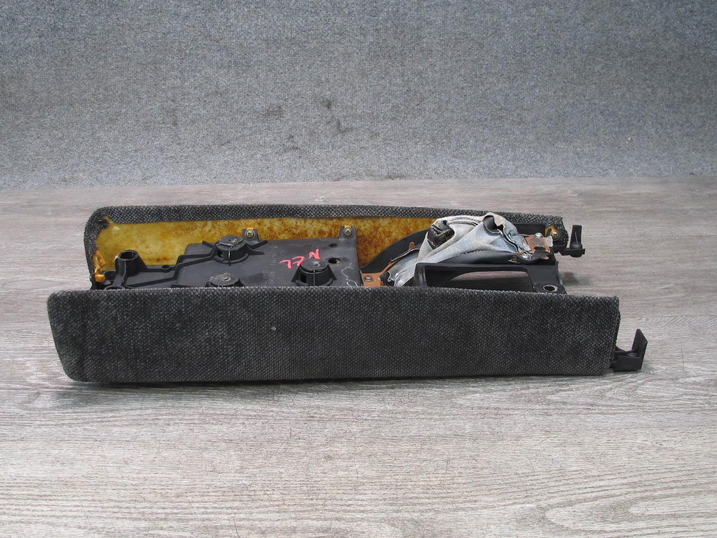 90-91 Nissan Z32 300ZX Coupe Center Console Trim Cover Panel Black OEM
