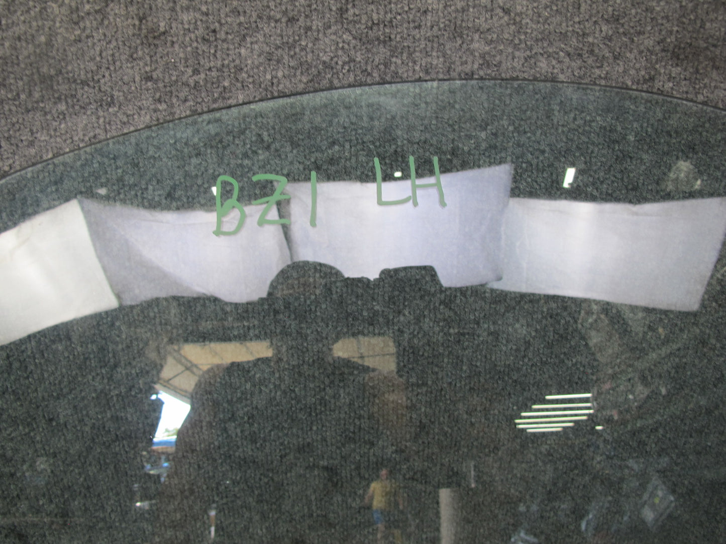 03-08 BMW E85 Z4 Front Left Driver Door Window Glass OEM