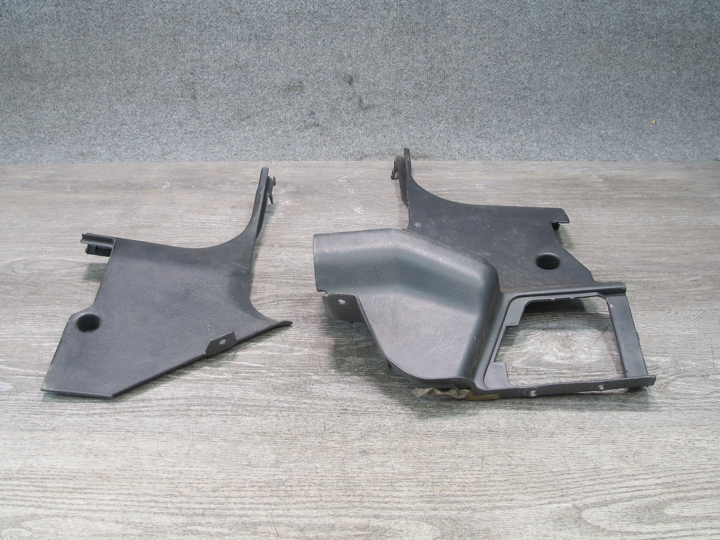 90-96 Nissan Z32 300ZX Coupe Front Left & Right Kick Trim Cover Panel Set OEM