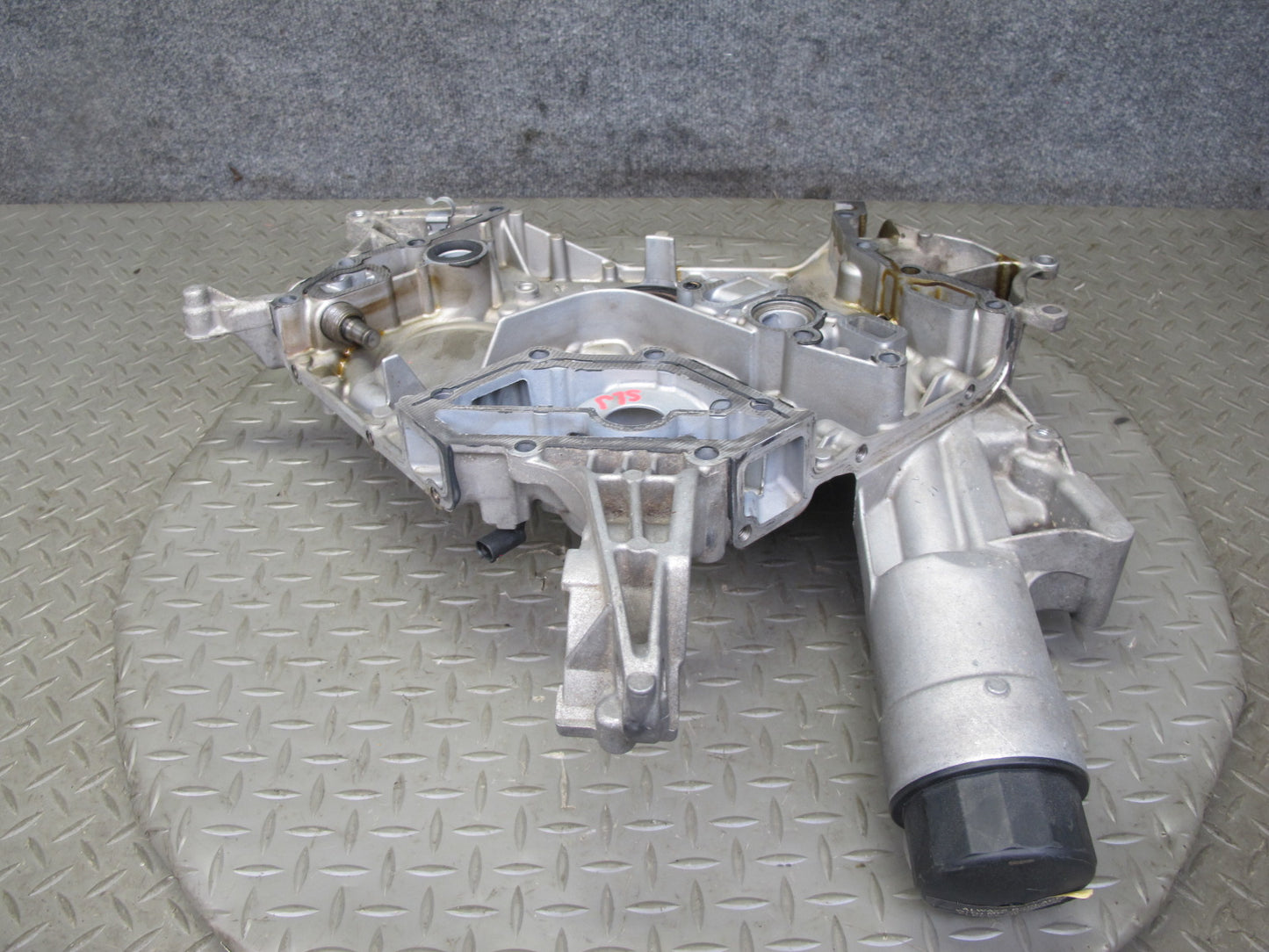 03-06 Mercedes R230 SL500 5.0L M113 Engine Motor Timing Cover OEM
