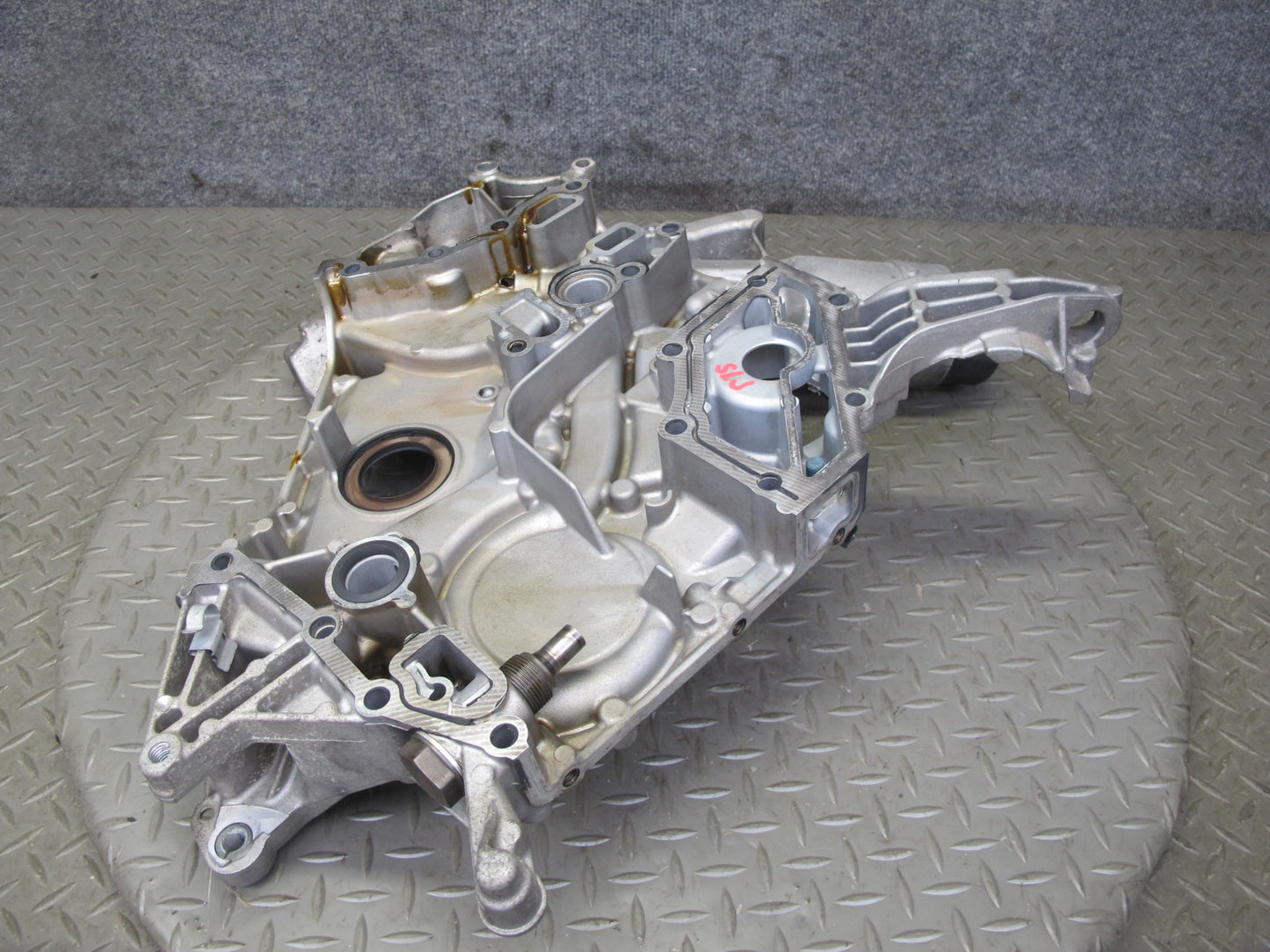 03-06 Mercedes R230 SL500 5.0L M113 Engine Motor Timing Cover OEM