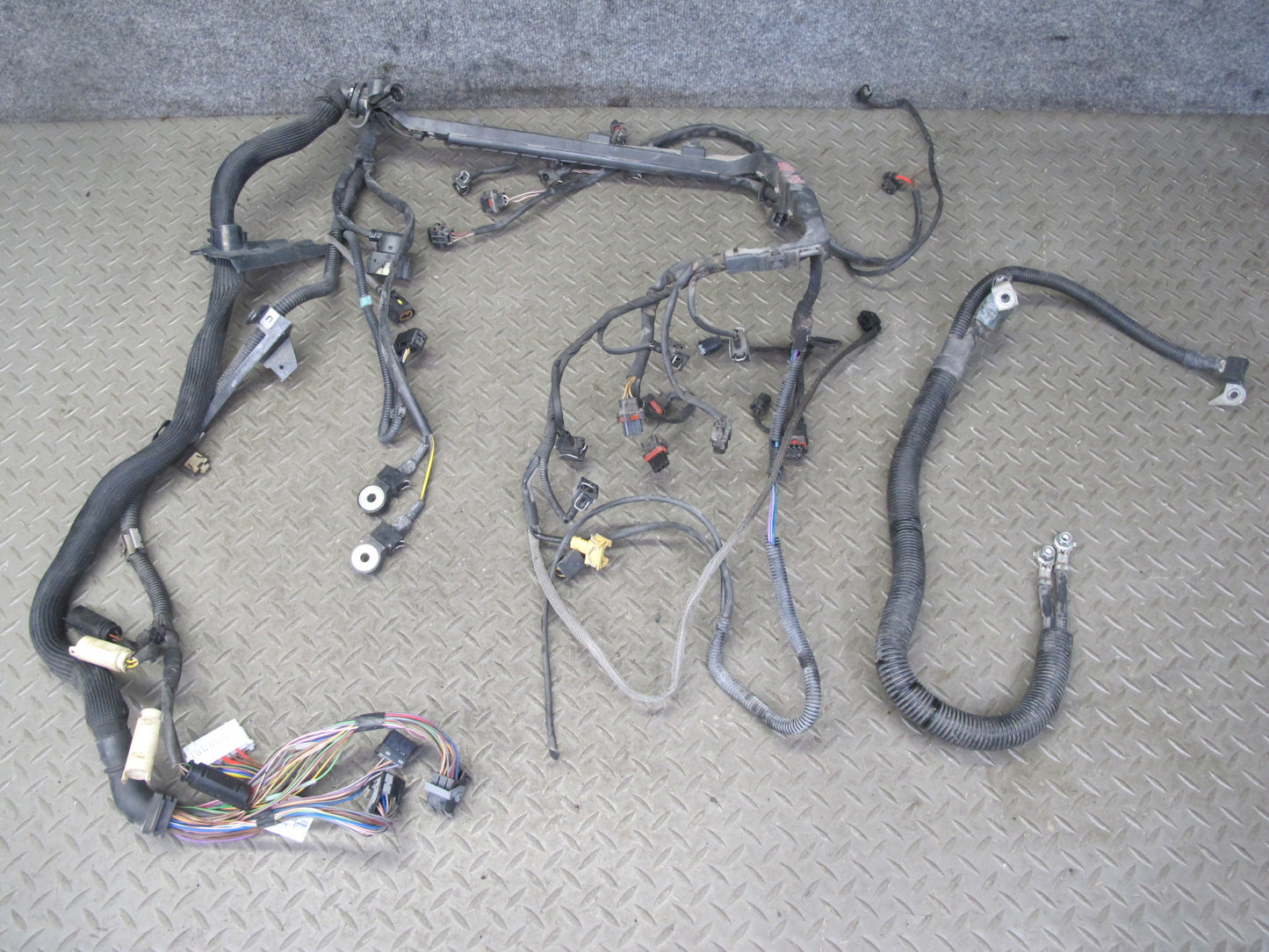 03-06 Mercedes R230 SL500 M113 Engine Motor Wire Wiring Cable Harness Set OEM