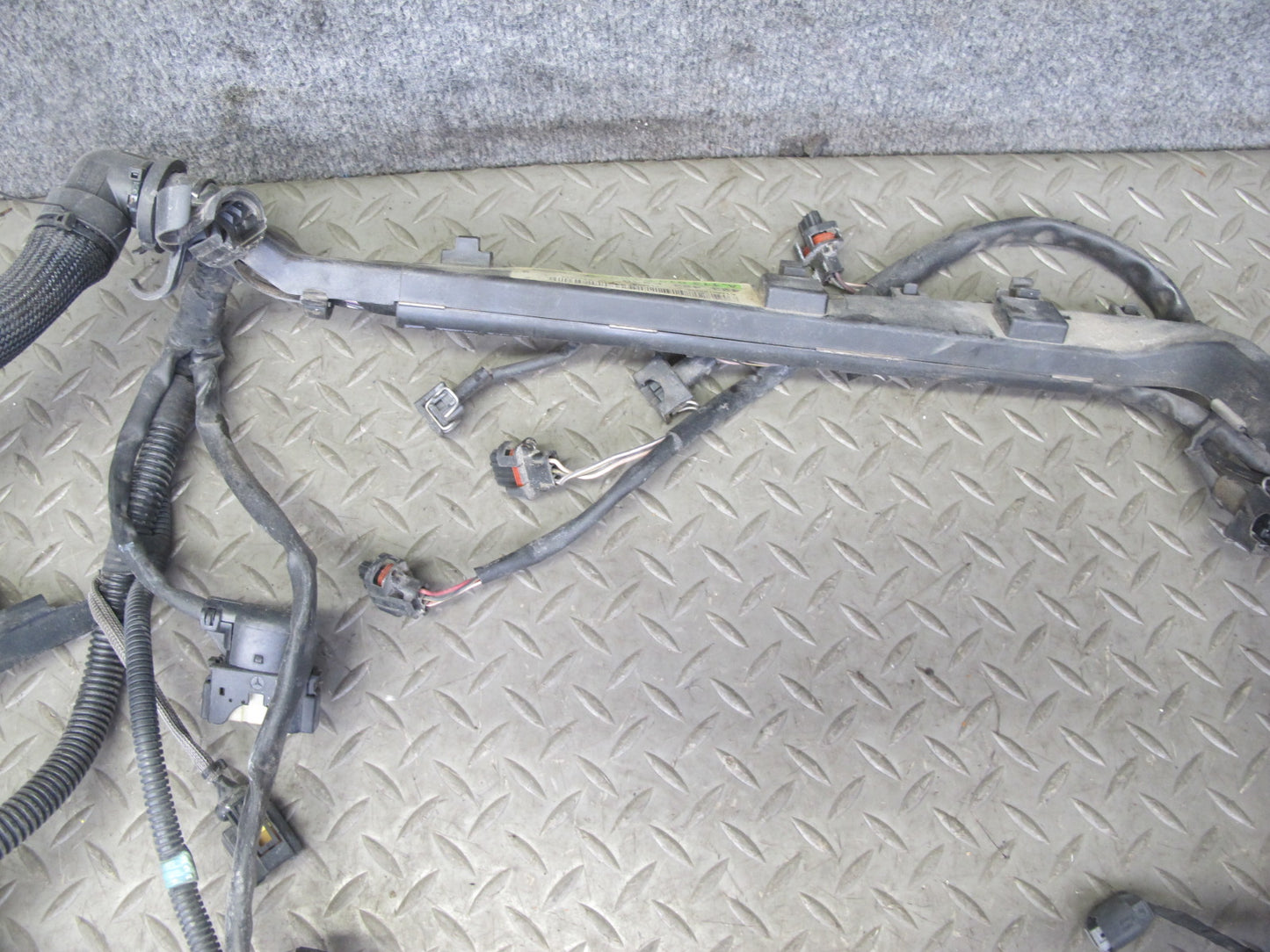 03-06 Mercedes R230 SL500 M113 Engine Motor Wire Wiring Cable Harness Set OEM