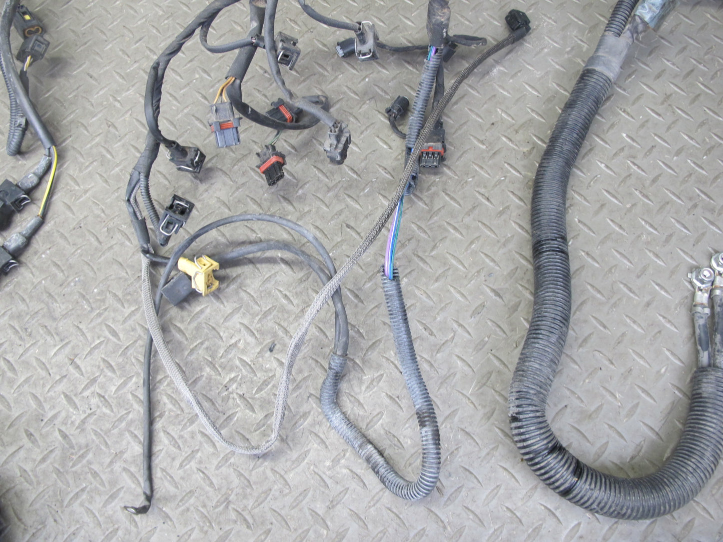 03-06 Mercedes R230 SL500 M113 Engine Motor Wire Wiring Cable Harness Set OEM