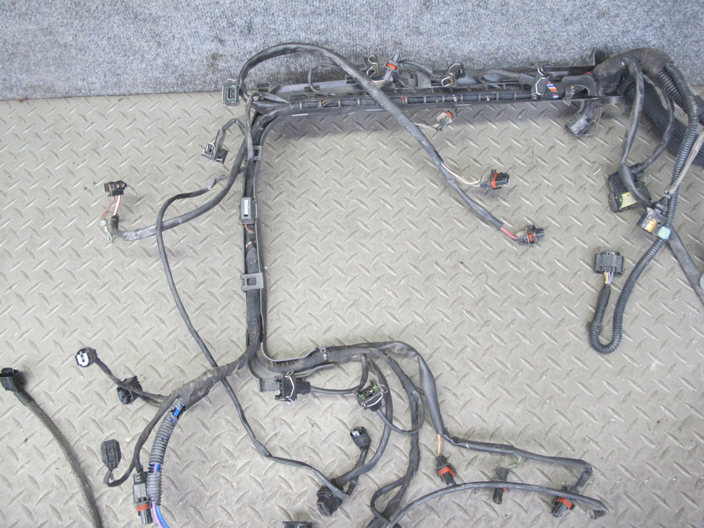 03-06 Mercedes R230 SL500 M113 Engine Motor Wire Wiring Cable Harness Set OEM