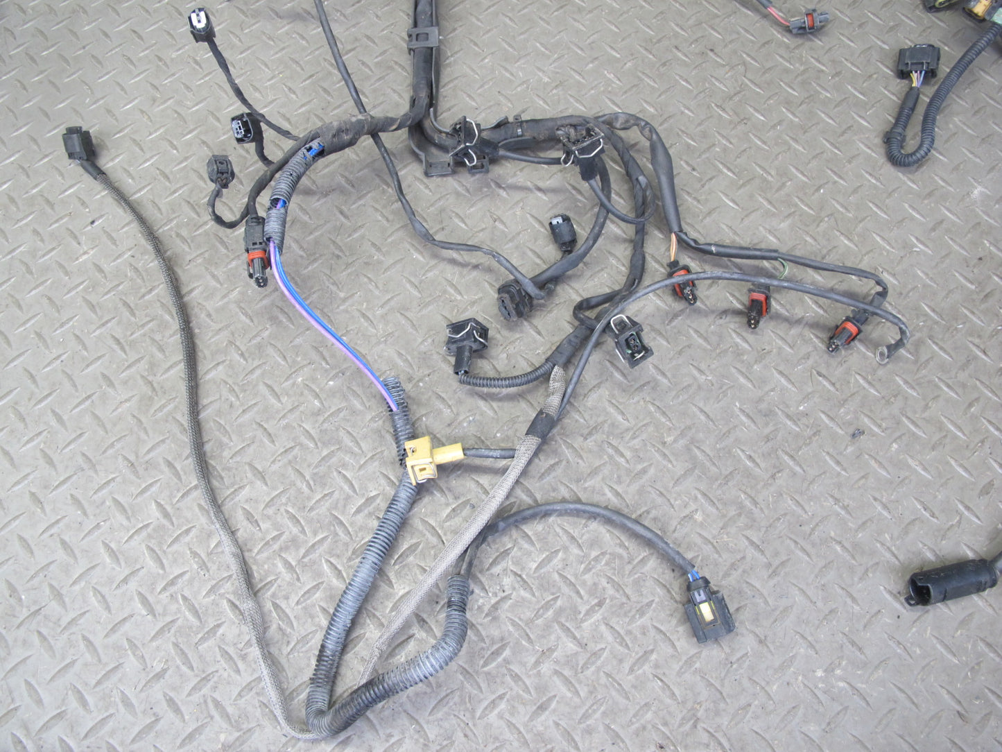 03-06 Mercedes R230 SL500 M113 Engine Motor Wire Wiring Cable Harness Set OEM
