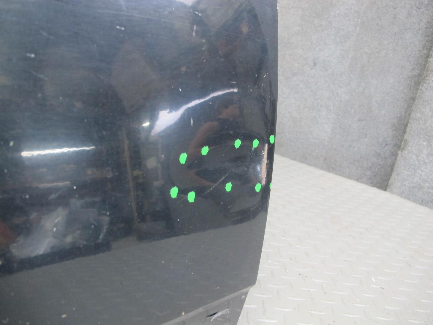 85-88 Volkswagen VW Scirocco MK2 Left Driver Door Shell Panel Black OEM