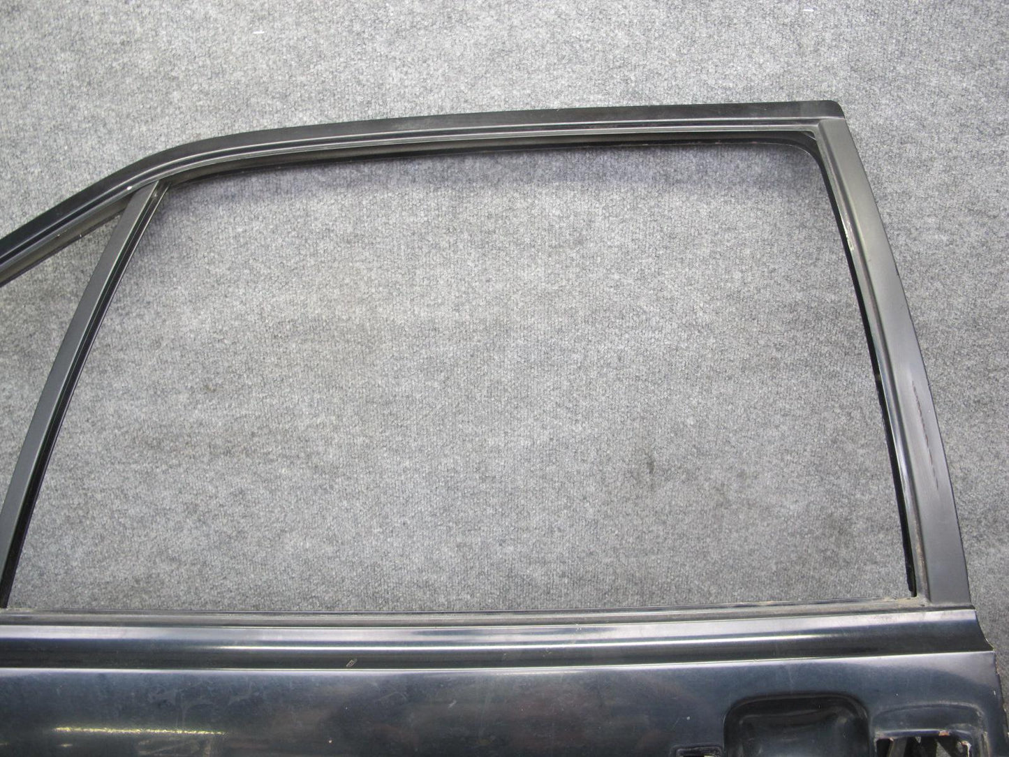 85-88 Volkswagen VW Scirocco MK2 Left Driver Door Shell Panel Black OEM