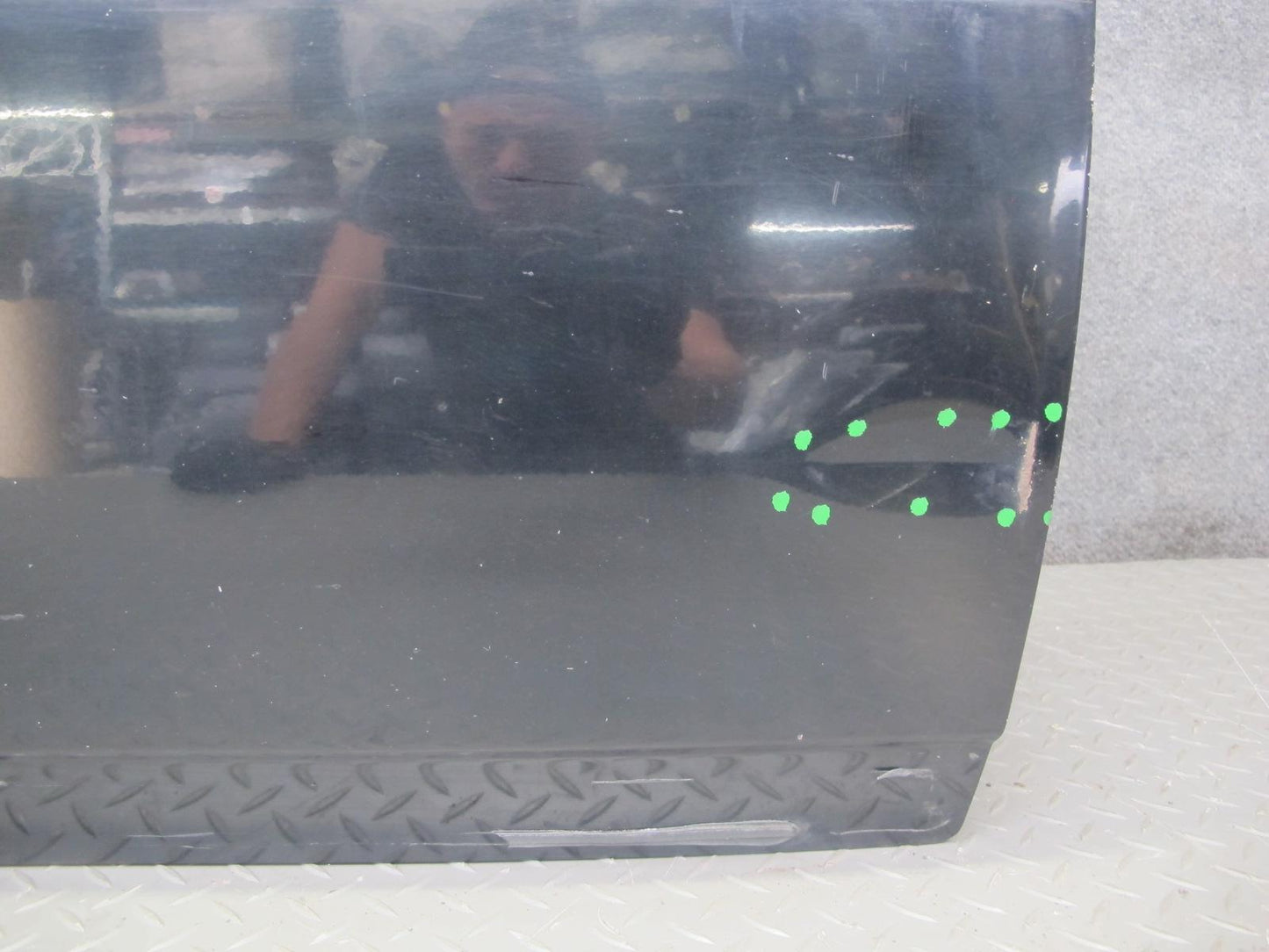 85-88 Volkswagen VW Scirocco MK2 Left Driver Door Shell Panel Black OEM