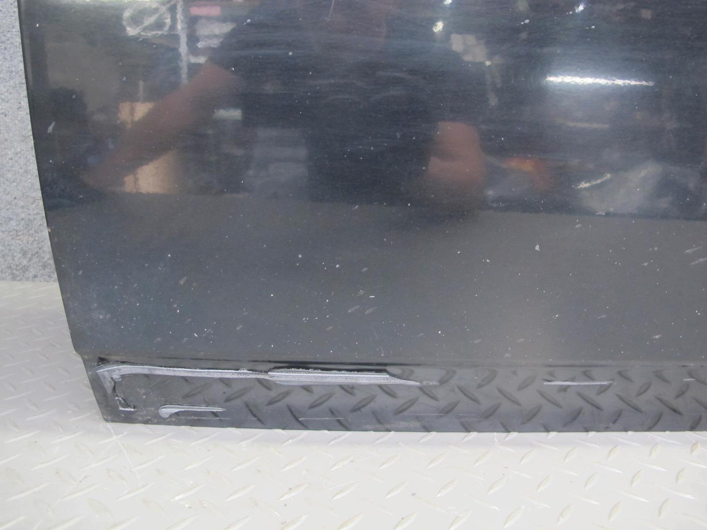 85-88 Volkswagen VW Scirocco MK2 Left Driver Door Shell Panel Black OEM