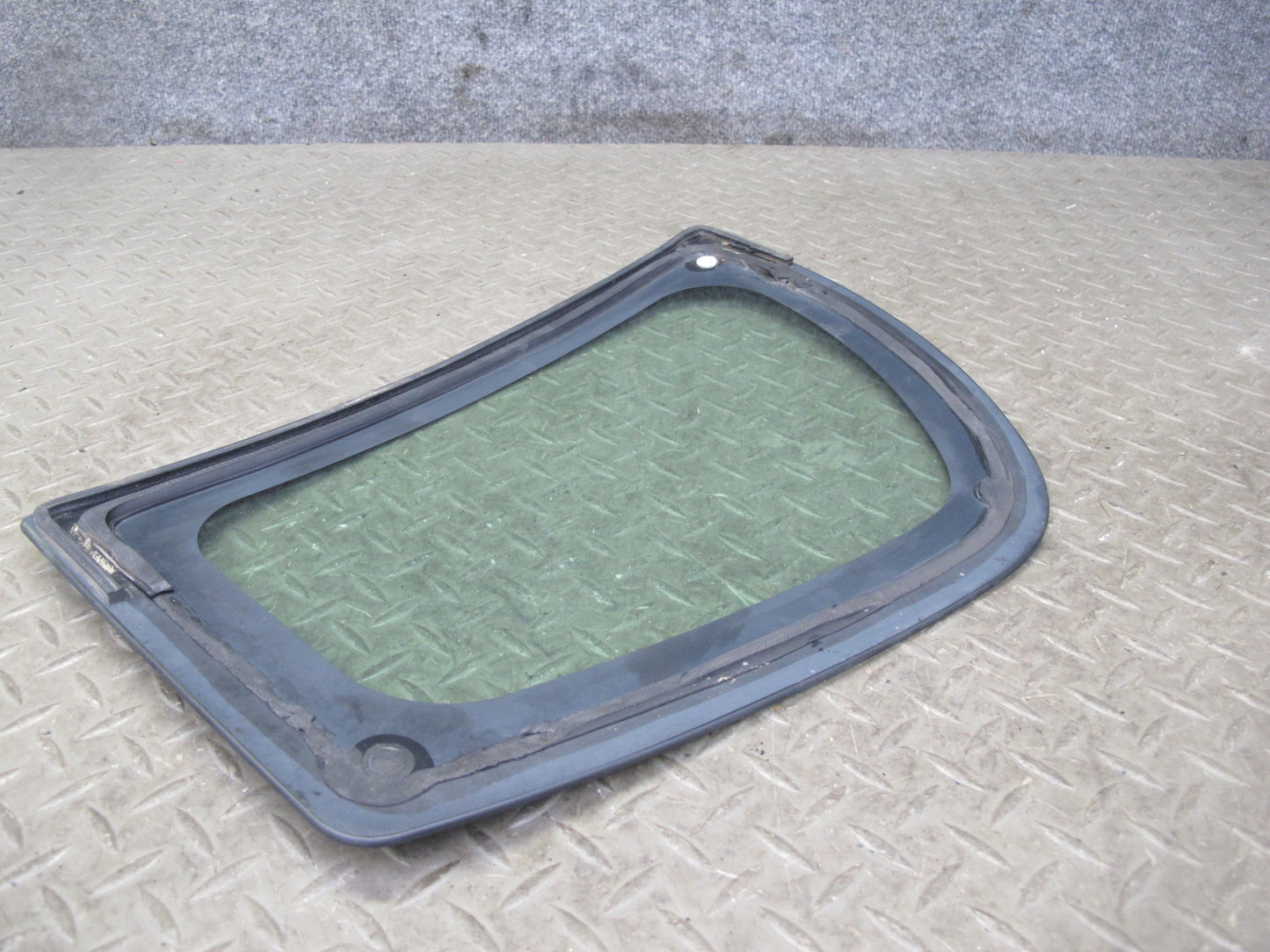 99-01 Isuzu Vehicross Rear Left Quarter Glass Window OEM