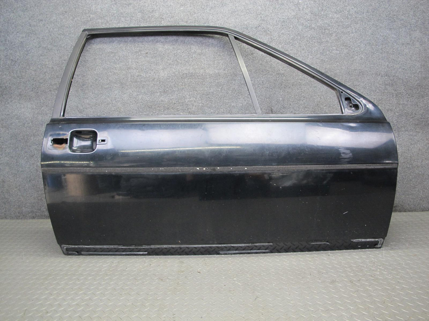 85-88 Volkswagen VW Scirocco MK2 Right Passenger Door Shell Panel Black OEM