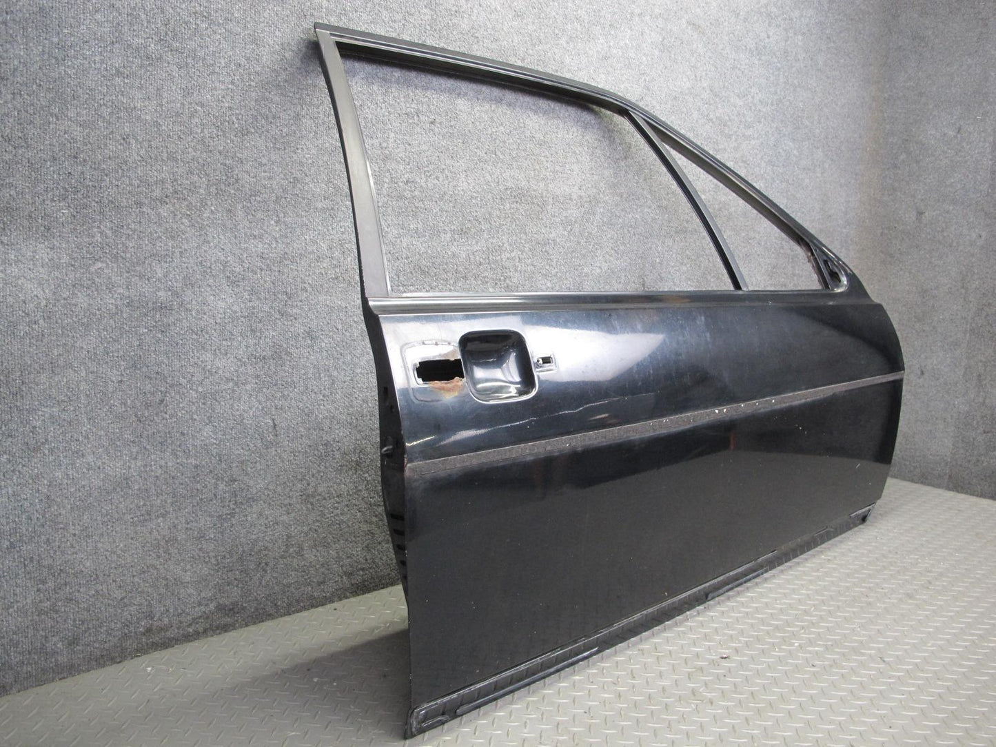 85-88 Volkswagen VW Scirocco MK2 Right Passenger Door Shell Panel Black OEM