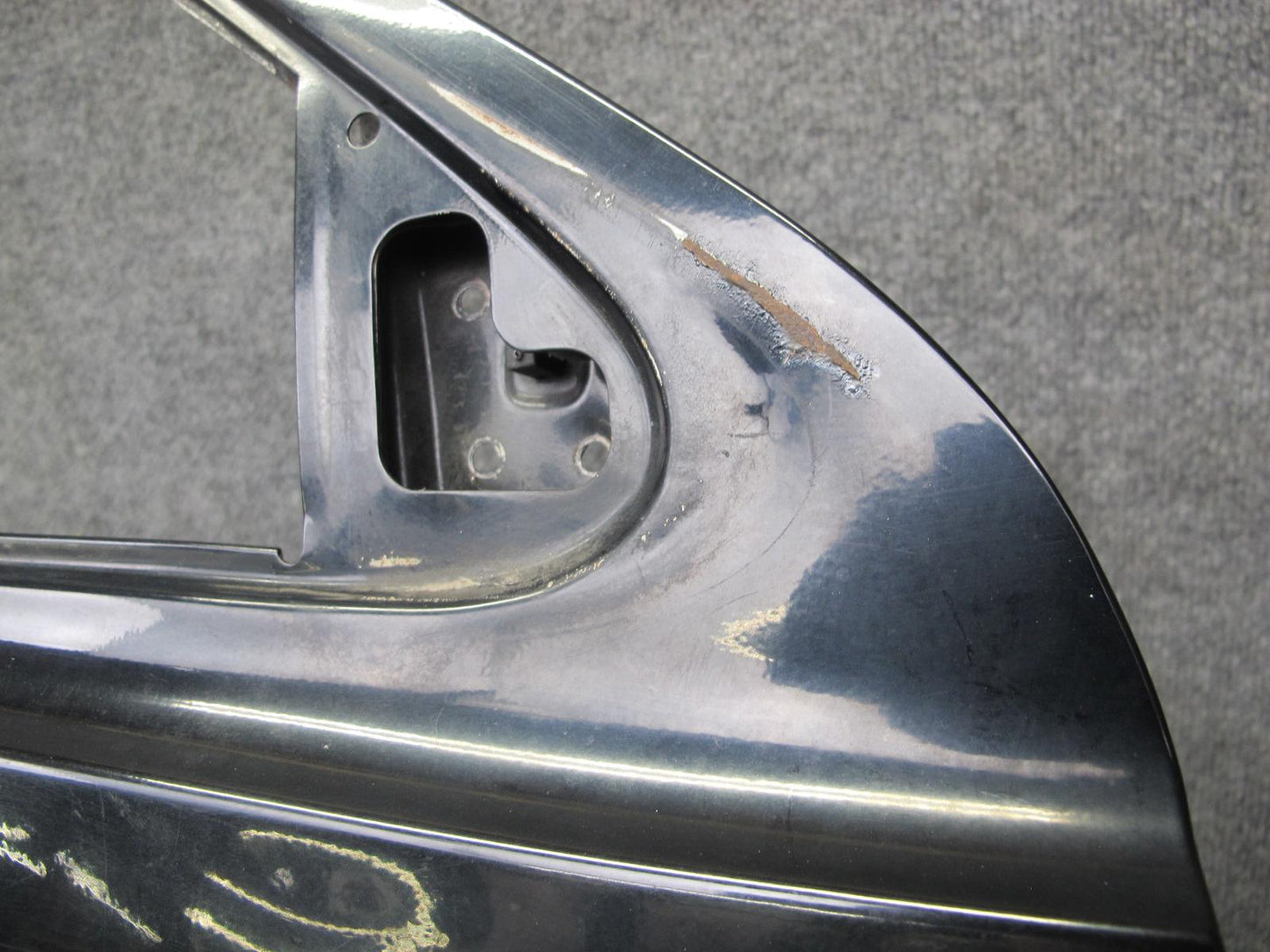 85-88 Volkswagen VW Scirocco MK2 Right Passenger Door Shell Panel Black OEM