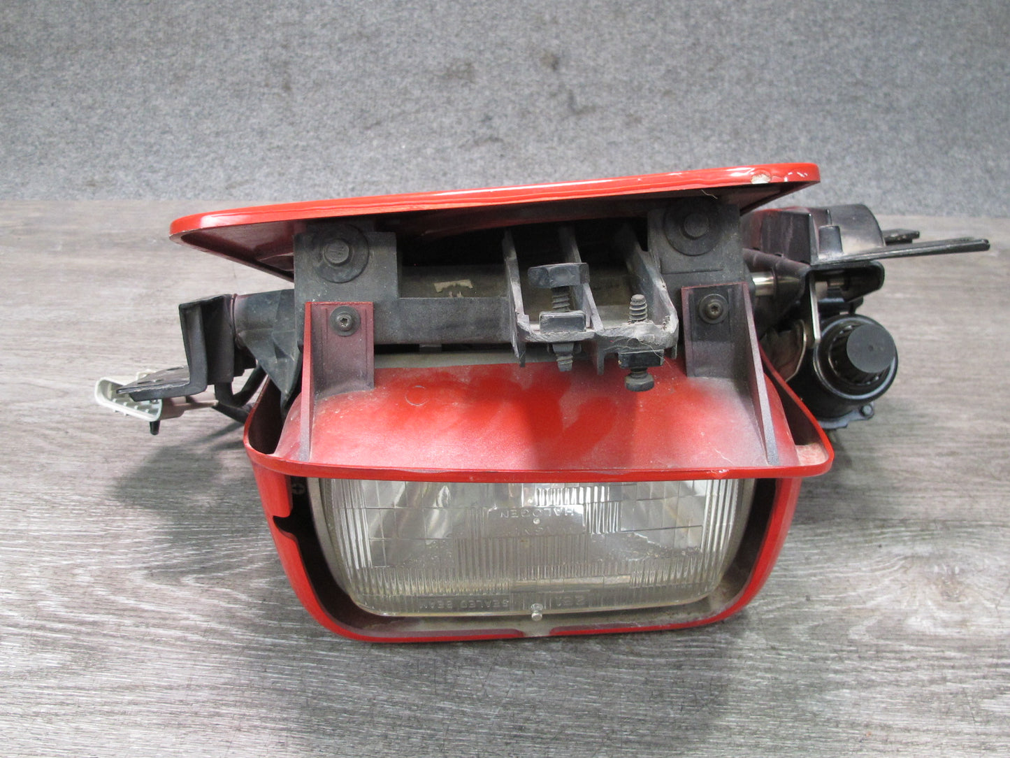 91-96 Chevrolet Corvette C4 Left POP UP Headlight Lamp w Motor & Cover Assy OEM