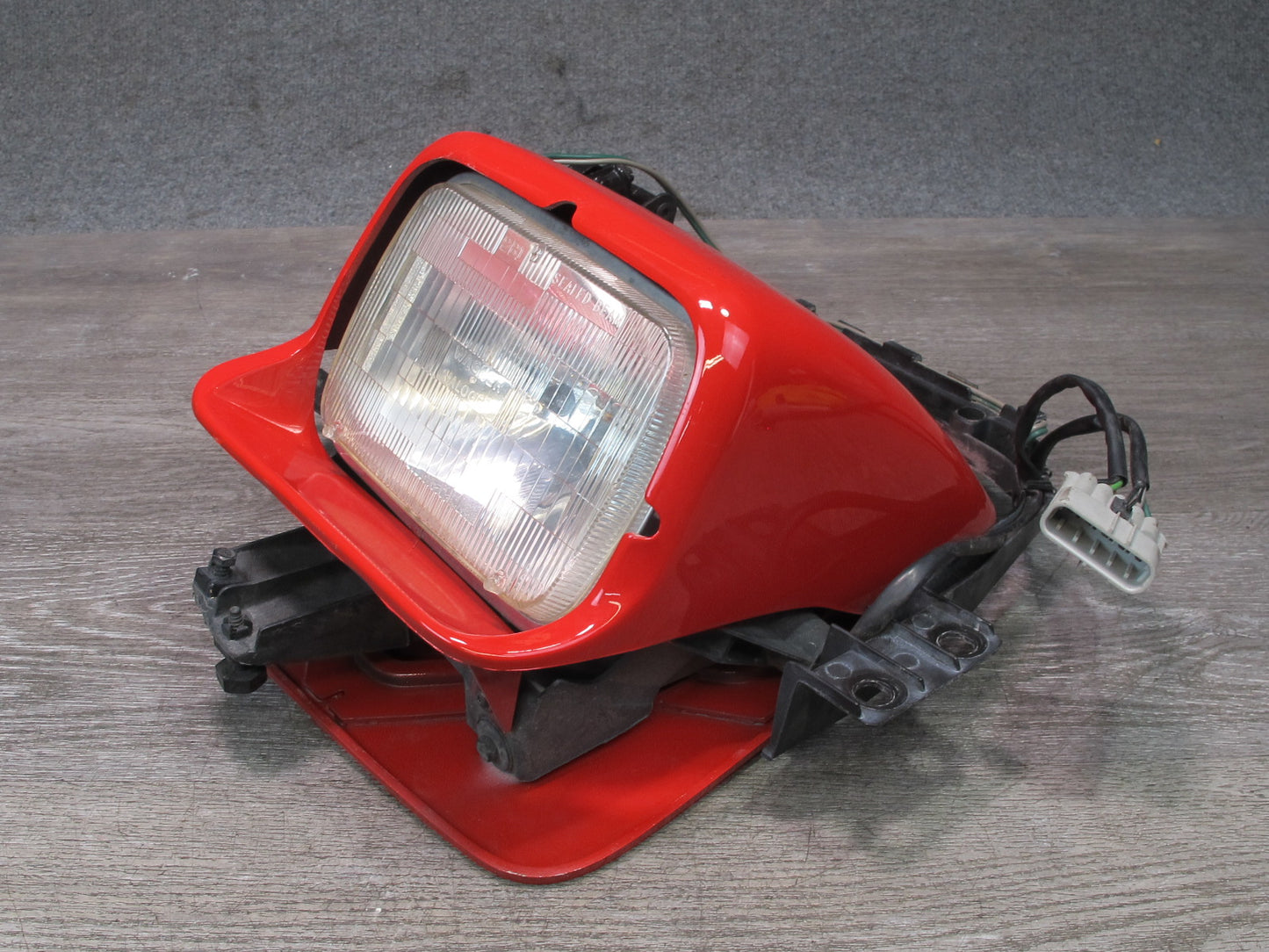 91-96 Chevrolet Corvette C4 Left POP UP Headlight Lamp w Motor & Cover Assy OEM