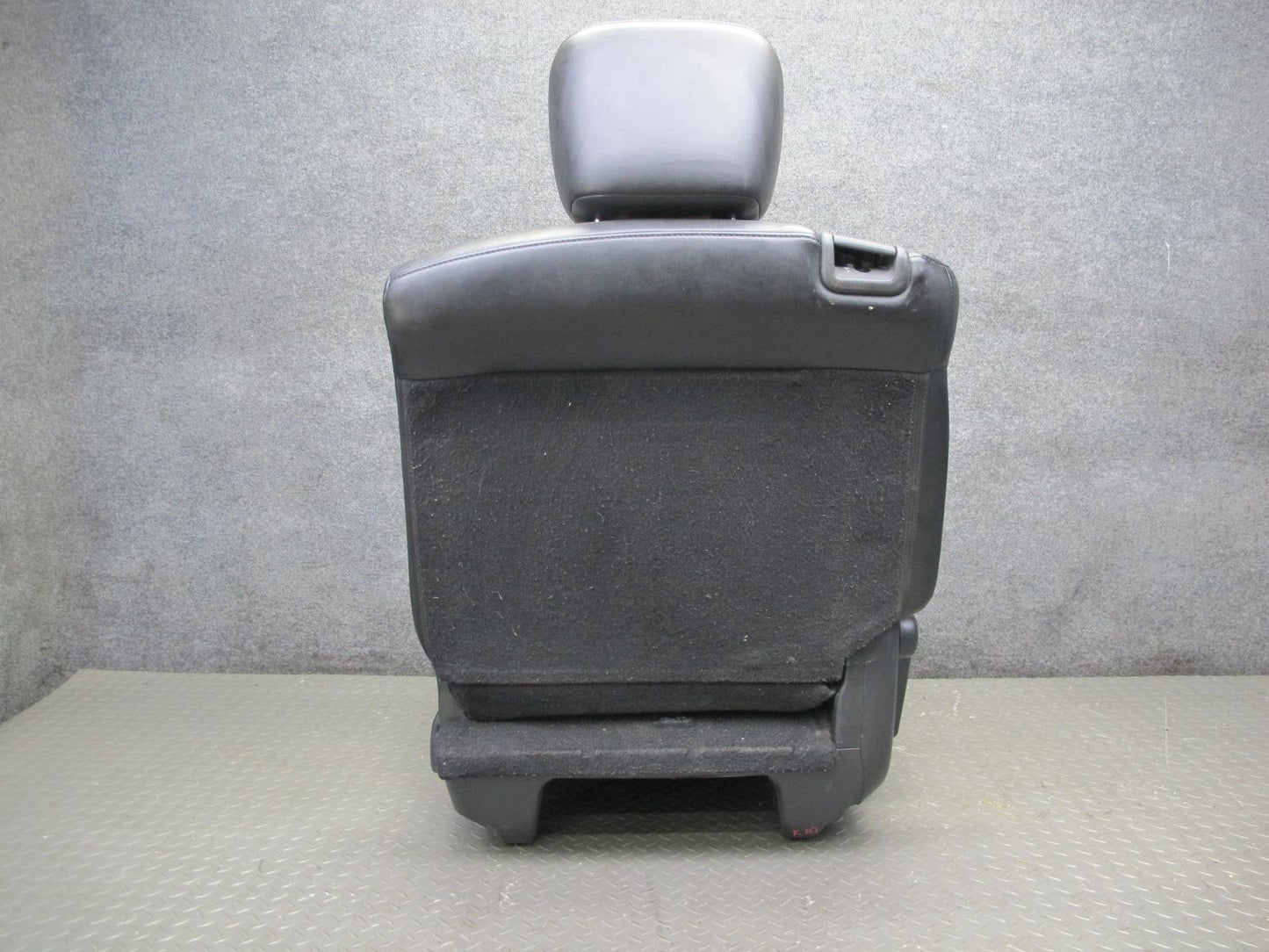 2011-2012 Infiniti QX56 Rear 2ND ROW Left & Right Side Leather Seat Black Set