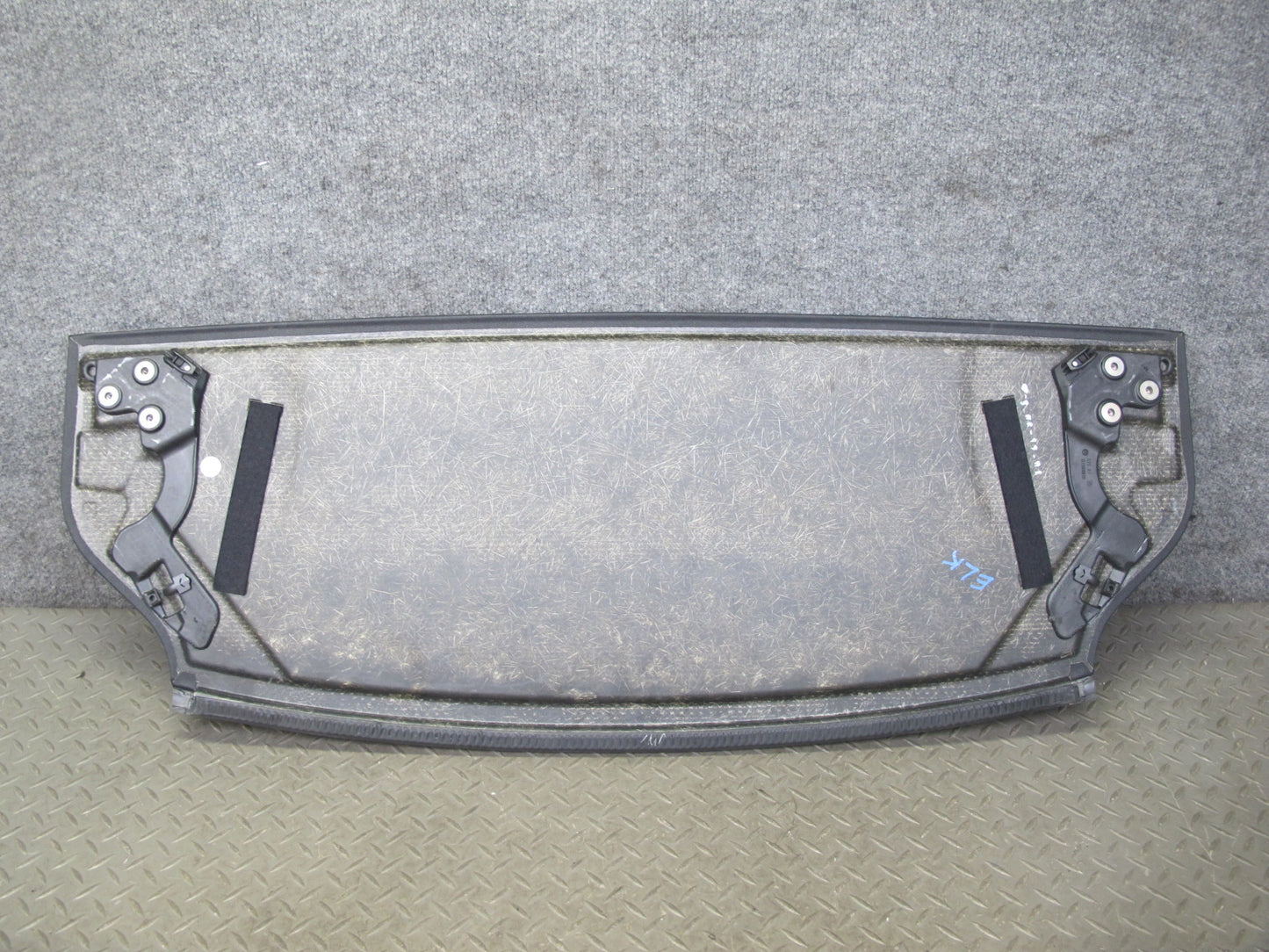 05-11 Mercedes R171 Slk-class Convertible TOP Roof Rear Trim Cover Panel OEM