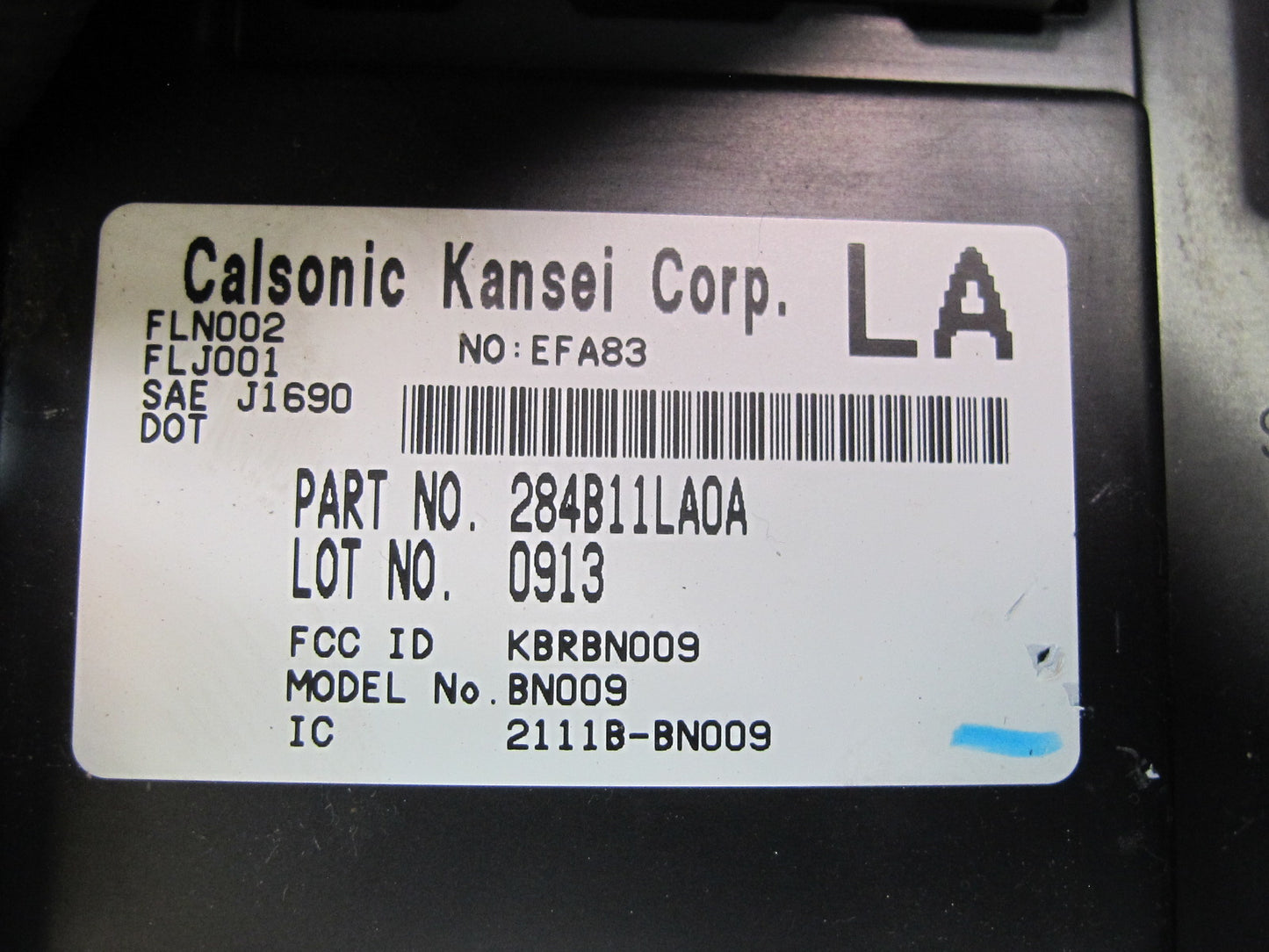 2011-2012 Infiniti QX56 BCM Body Control Module 284B11LA0A